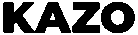 KAZO wordmark